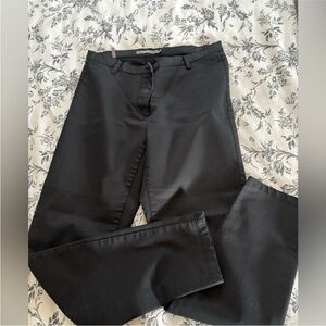 Sandwich charcoal grey classic straight cut pants